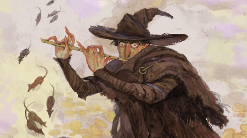 klauswanderer: the rat charmer.  (detail)