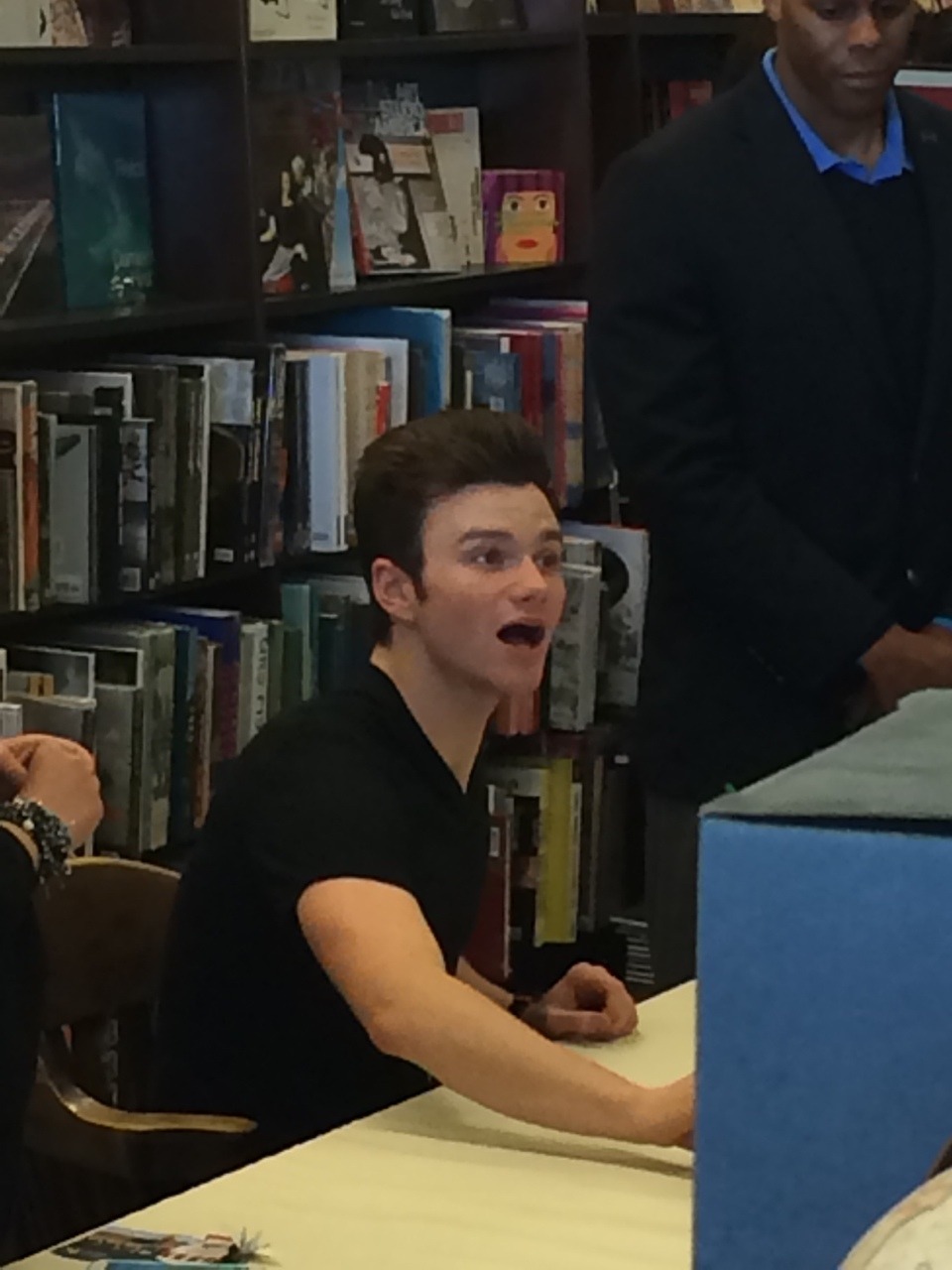 I Just Have A Lot Of Feels (Chris Colfer book signing at Barnes and