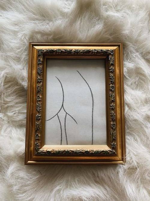 Framed Line Drawing //ElleNeu