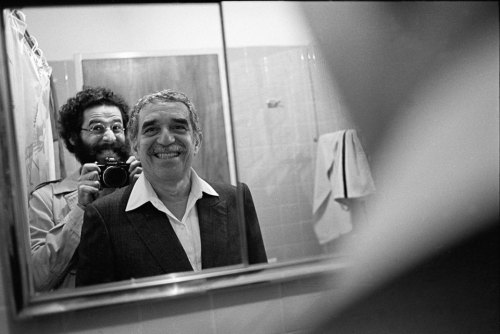 Hasta siempre, Gabo! Gracias..Gabriel García Márquez, Caracas 1983Foto: Vasco Szinetar