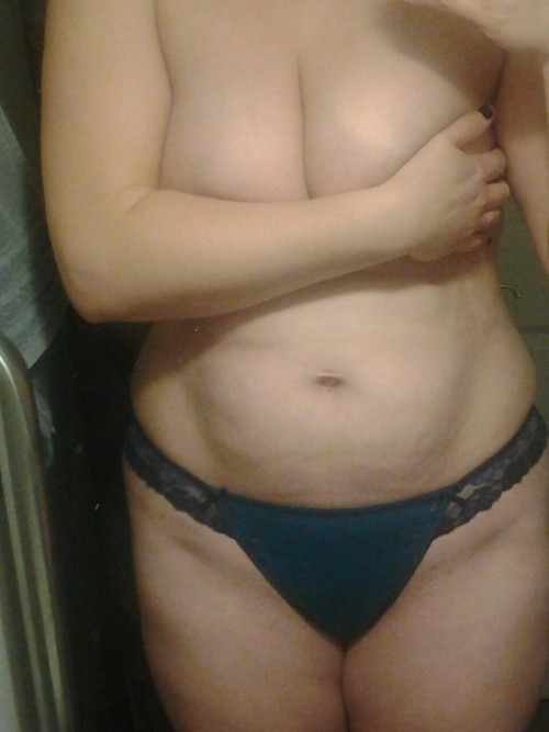 cleanandwornpanties:  sexypantytime:  Todays lovely thong  as requested by a follower - SPT  I love her body, it’s so sexy!