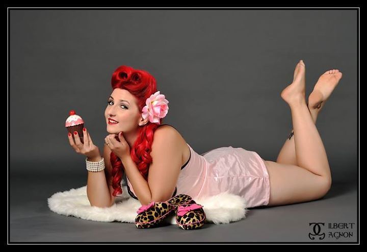 pinuppost:  Model : Miss CherryBomb  Photographer : Gilbert Gagnon  Mua : Nellie