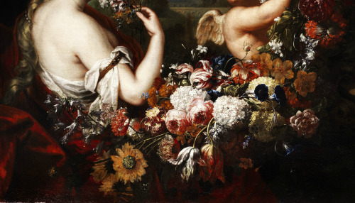 v-ersacrum:  Gaspar Pieter Verbruggen, Venus and Amor (detail), c.1730 