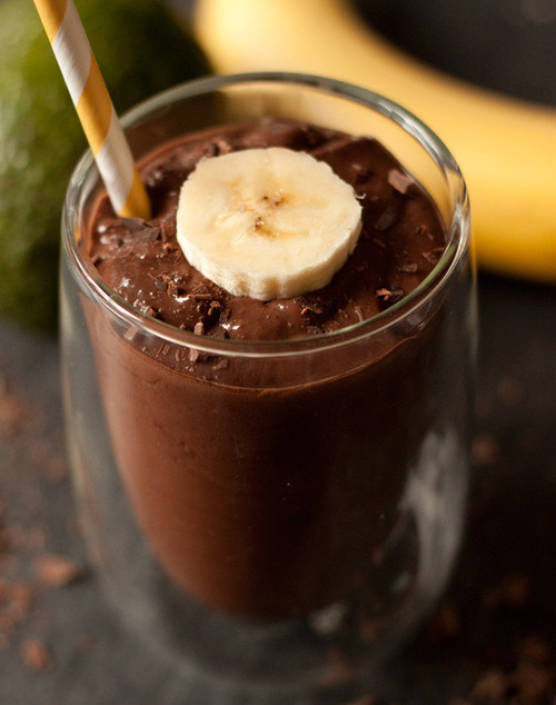 best-healthy-way-to-lose-weight:  Chocolate Avocado Smoothie – enjoying chocolate