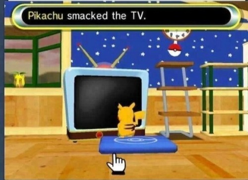 Damn pikachu, calm your shit