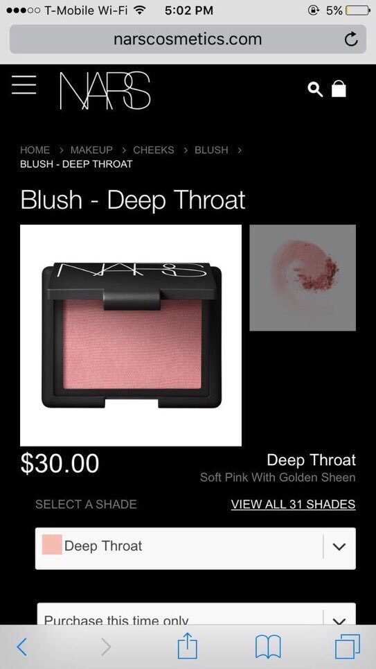 thecommonchick:  Nars need to highkey chill 