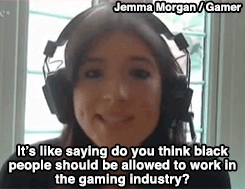 ea5e95:  huffingtonpost:  Female Gamers React To #Gamergate After hosting a #Gamergate conversation with Brianna Wu and 8chan founder Frederick Brennan on Tuesday, HuffPost Live sat down with three female gamers on Wednesday to get their views on the