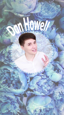 dan-senpai: Dan and Phil // Floral Lockscreens