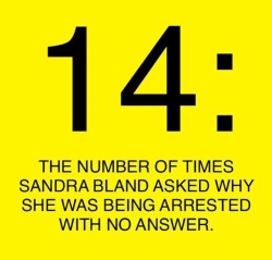 blacksnobbery:  Keep Saying Her Name #JusticeForSandy