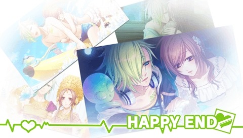yuudiscover:  Endcards/Happy Endings for Glass Heart Princess Platinum