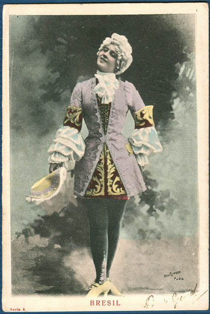 whowearsthetrousers:A nice postcard from 1906