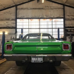 carcrazedfool:MOT time! #mopar #moparornocar #plymouth #roadrunner #musclecar #v8 #v8uk