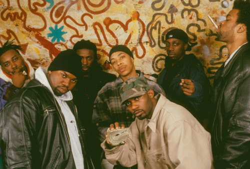 strappedarchives:Wu-Tang Clan photographed by Al Pereira during a portrait session in New York City,