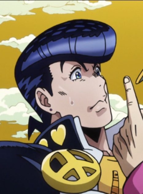 bandanaboisstuff:Can we talk about how out of all Jojo main characters Josuke’s facial expressions are by far the most diverse? Allow me to categorize the obvious best ones.Here we havePissed JosukeGeneric good boy face JosukeAbout to kill a bitch