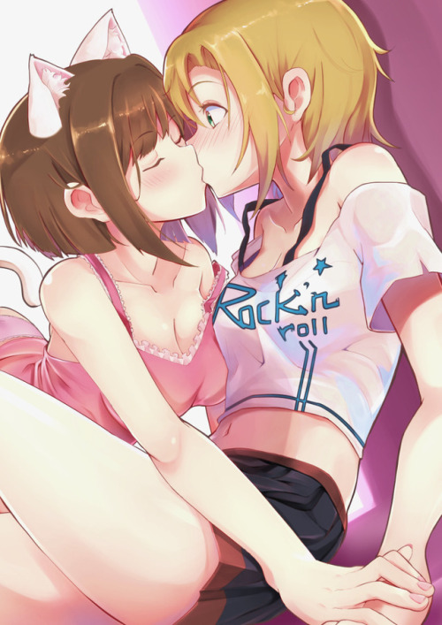 wholesomeyuri: ✧･ﾟ: *✧ Rock N’ Roll ✧ *:･ﾟ✧ ♡ Characters ♡ : Miku Maekawa ♥ Riina Tada 