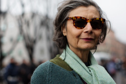 paris2london:  (via On the Street…. Renata Molho, Milan « The Sartorialist) 