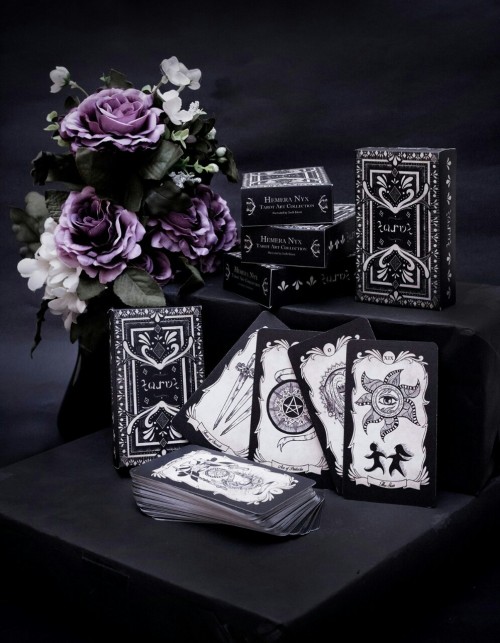 socialpsychopathblr: Shelli Bilanti - “Hemera Nyx Tarot”