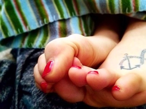 ajssexyfeet: Little bit of AJ