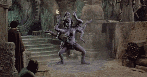 Dancing Hindu God