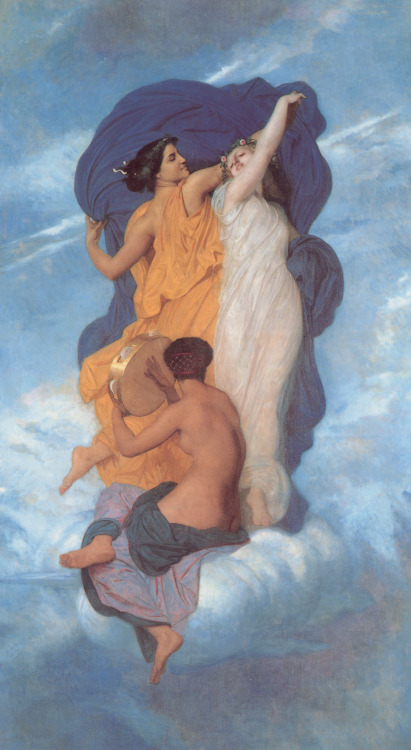 ignudiamore:The Dance.William-Adolphe Bouguereau, 1856.