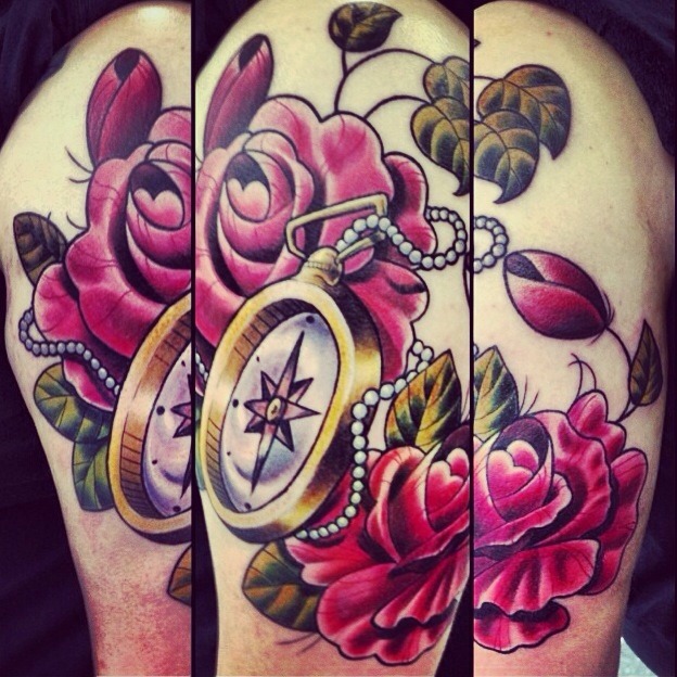 fuckyeahtattoos:  &ldquo;I might be lost, but I’m not a lost cause&rdquo;