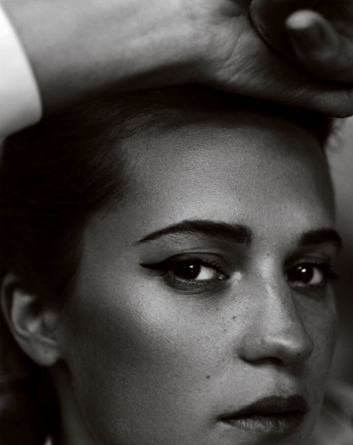 XXX joewright: Alicia Vikander by Norman Jean photo