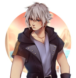 mcpippins:  🎶 heyyy riku ur so fine ur so fine u blow our minds HEY RIKU!! 🎶 [ speedpaint ]