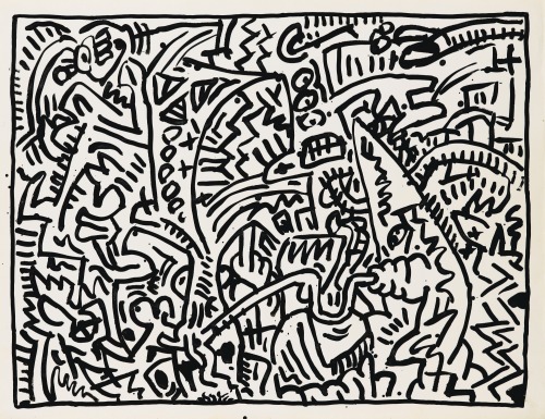 Porn themodernartists: Keith Haring (American, photos