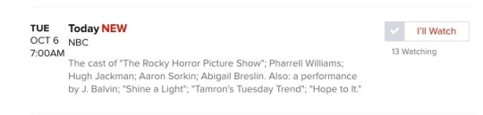 I pray to God that someone records and uploads to YouTube Tuesdays "Today" show 