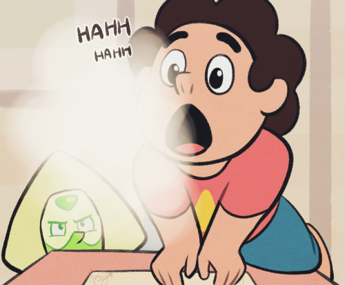 moosedoodles:  just because ur new friend locked herself in your bathroom and won’t come out don’t mean you can’t still have fun bonus:  she’s gettin the hang of it 