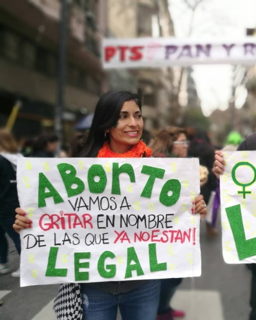 vivalatinamerica: Buenos Aires, Argentina. 8 August 2018. | Source  “No es una marcha. No es u