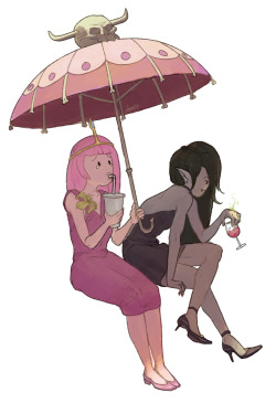 aeryel:  Marceline bored at the wedding and
