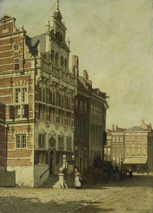 laclefdescoeurs:The Town Hall, The Hague, 1875-1907, Johannes Christiaan Karel Klinkenberg