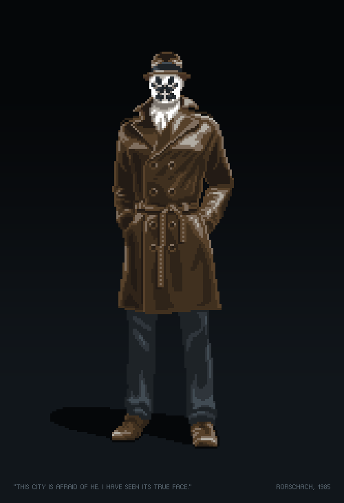 mazeon:  &ldquo;This city’s afraid of me. I’ve seen its true face.&rdquo;Rorschach,