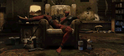 deadpool-has-the-answer:  I frequently sit around and poke/prod at my crotch with guns, this game is so accurate.  