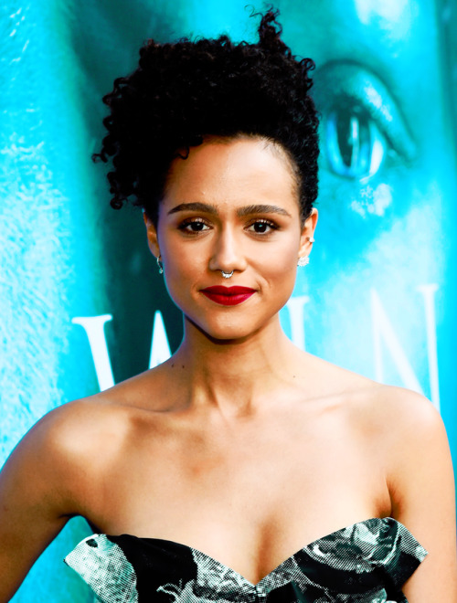 dailywomen:Nathalie Emmanuel attends the Game of Thrones season 7 premiere (x)