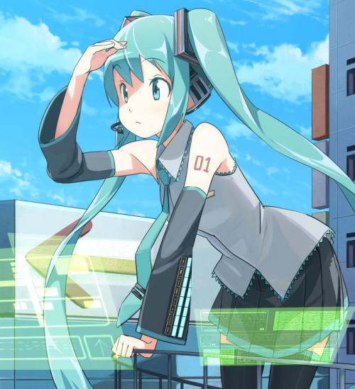 Porn Pics vocaloidpics:  “ボカロつめ” by DOMO