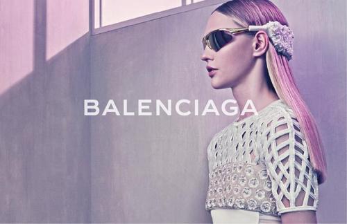 givenchyghost:  Sasha Pivovarova by Steven Klein for Balenciaga Spring 2015 