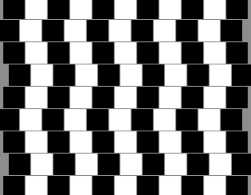 thatscienceguy:  Optical illusions, more appropriately known as visual illusions, involves visual deception. Due to the arrangement of images, effect of colors, impact of light source or other variable, a wide range of misleading visual effects can be