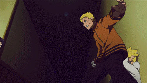 naruichi:  Naruto: “The Byakugan?! What the heck is going on?” Boruto: “Here