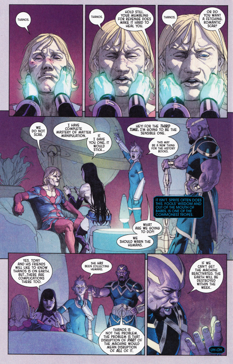 “Thanos Is Not The Problem”Eternals #2 (April 2021)Kieron Gillen, Esad Ribić and Matthew WilsonMarve