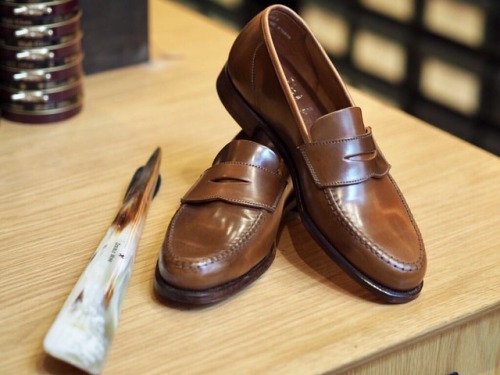 doublemonk: Harvard in whisky cordovan from Crockett and Jones. Available online and in store Sydney