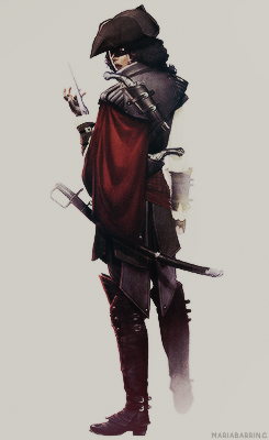 mariabarring:  Assassin’s Creed III: Liberation Concept Art // Aveline de Grandpré 