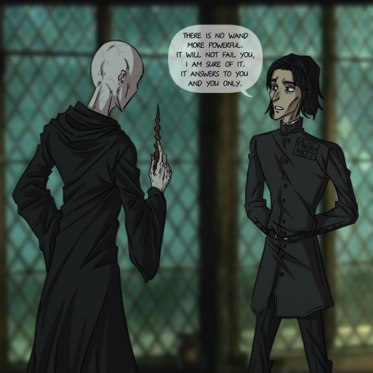 — Snape and Voldemort