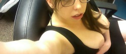 get-wild-at-work-for-me-baby:  [F] New glasses