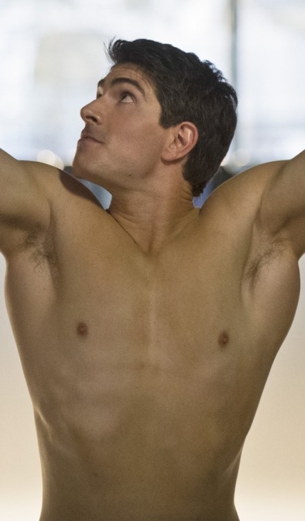 superrouth:Brandon Routh on the salmon ladder.
