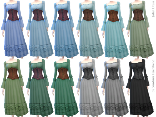 sandrinifeierabend:Juliet Dress. - EARLY ACCESS. It will be free March 07, 2022Romantic dress with r