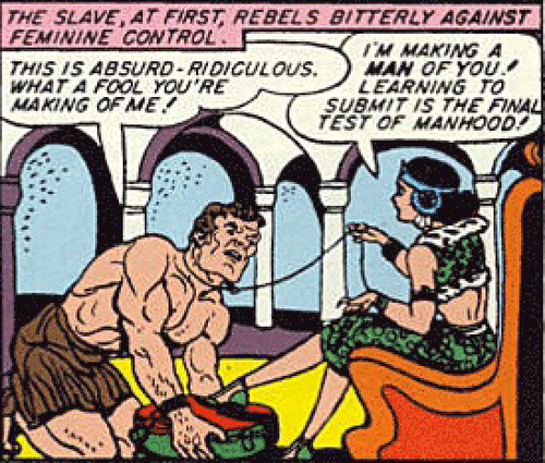 Why see 50 Shades of Grey when you can read Golden Age Wonder Woman?