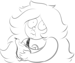 gemobsession:  And here a picture of the OTP. What? STOP SAYING PEARMETHYST ISN’T CANON! IT’S SO CANON! D: 