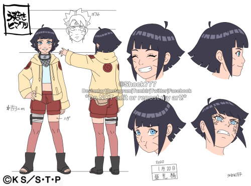 shock777:I made a fake design for older Himawari. Please do not reupload elsewhere! reblog instead :